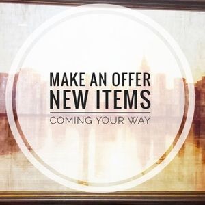 JUST ADDED TO CLOSET